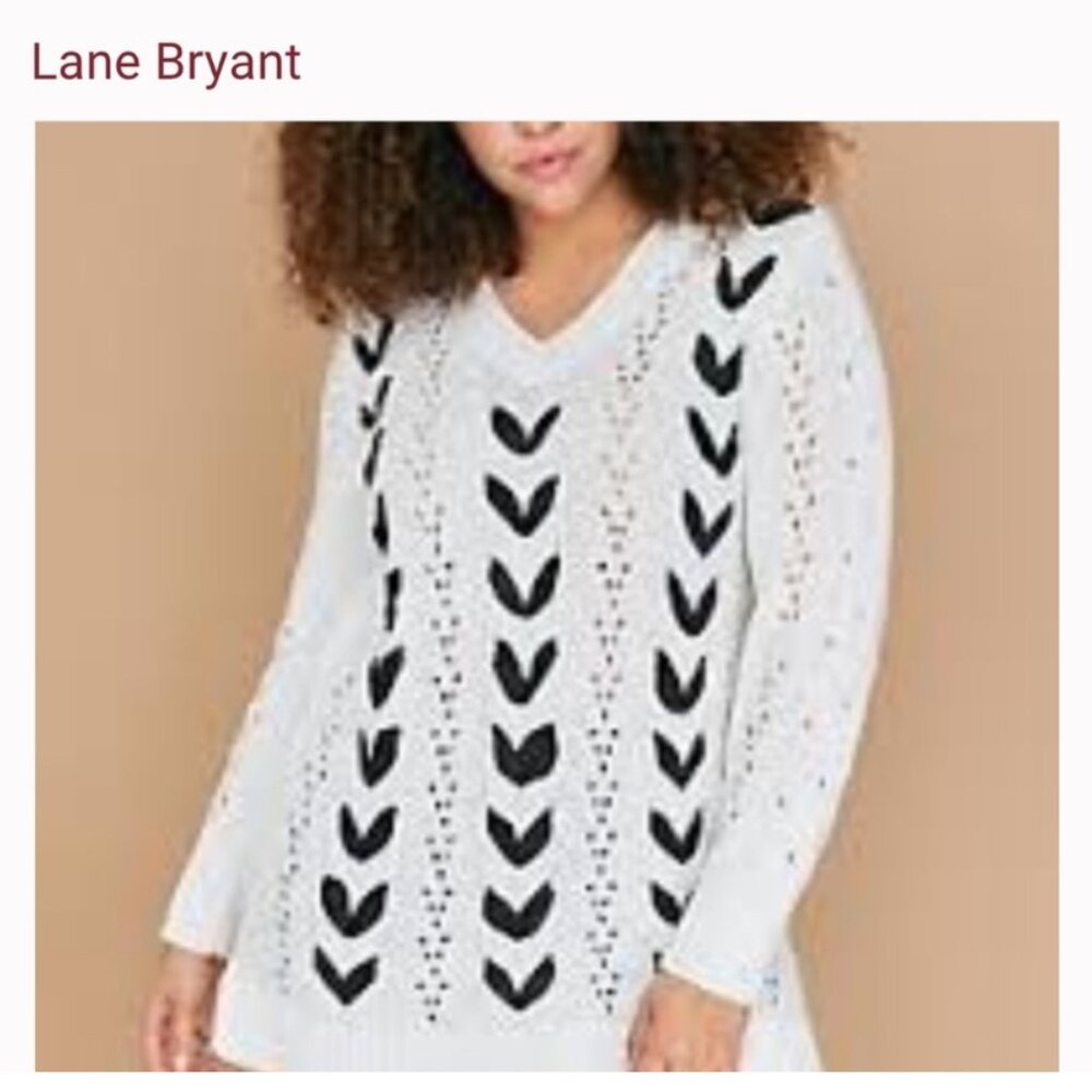 Lane Bryant Ribbon Sweater